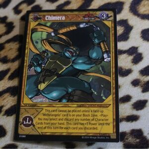 TMNT Chimera Trading Card